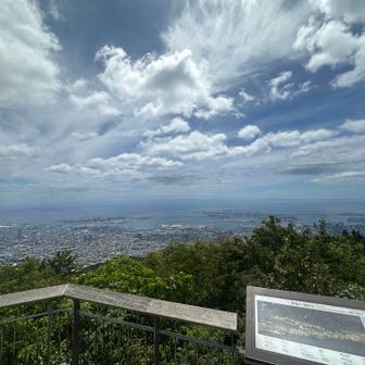 大好きな摩耶山の登りは大渋滞😇