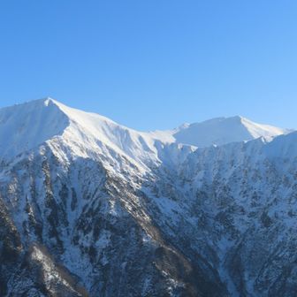 オジカ沢ノ頭～俎嵓