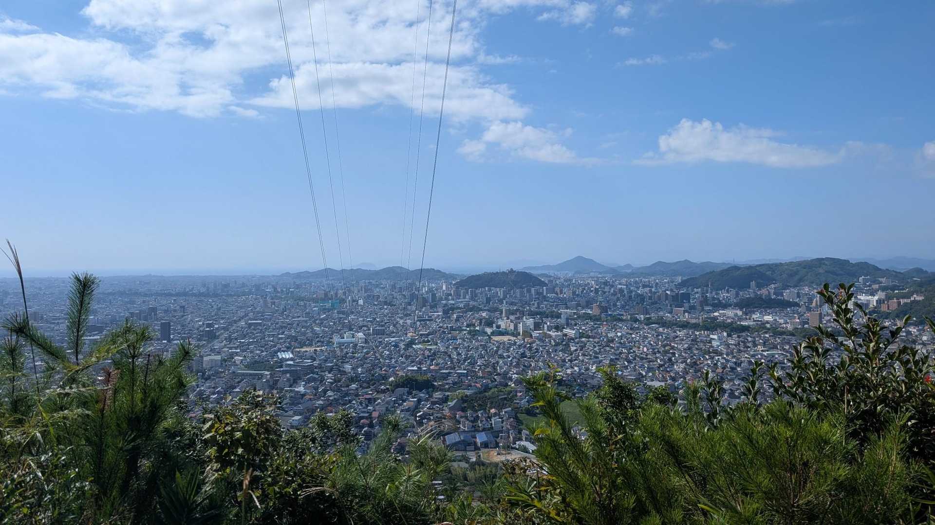 淡路ヶ峠 往復コースの写真