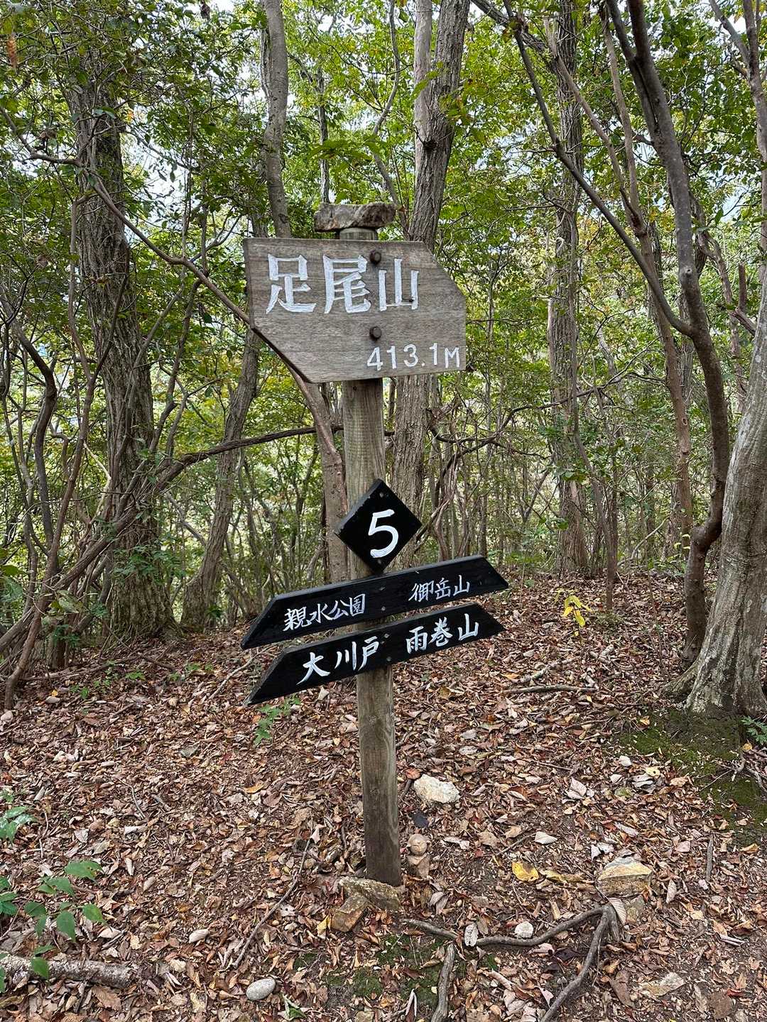 足尾山まで来ました
風が強くなってきた…
雷、着実に近づいてます