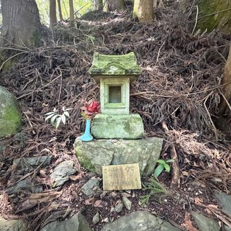 なんやかやで山ノ神の祠まで。あと15分くらいかな
