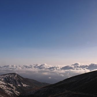 雲海が発生してきた😍