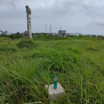 正月以来の加護坊山△