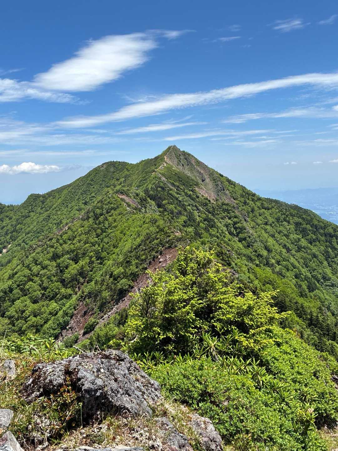 専女山からの女峰山はすぐそこ！