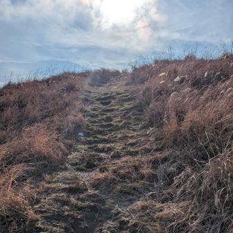 お腹も膨れたし大谷山に向かおう