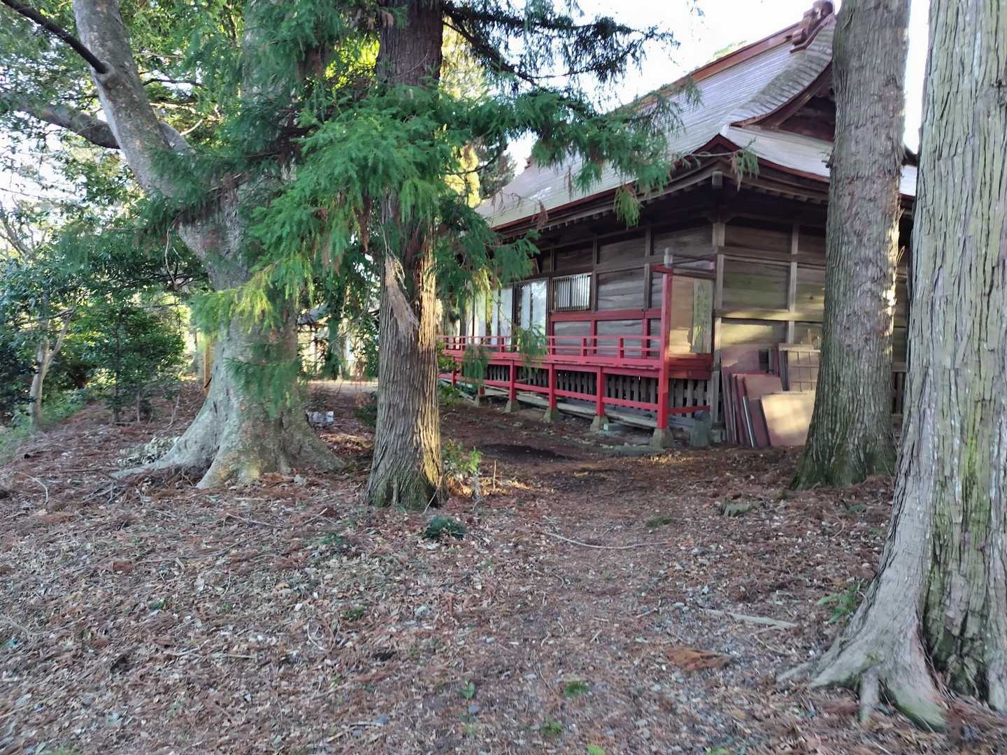 神社があります。