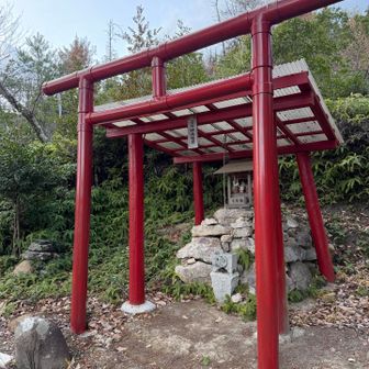 帰りは御大師堂から下山しました！疲れた😓
中学校に降りるルートの方が楽だな〜。
一度はお試しあれ。