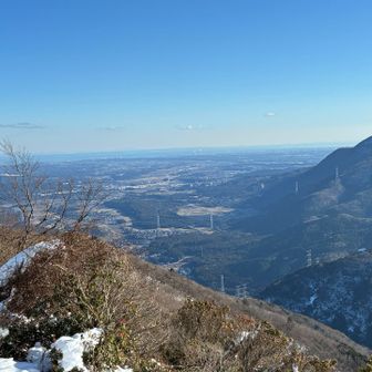 大好き❤な狗留孫岳山頂からの景色