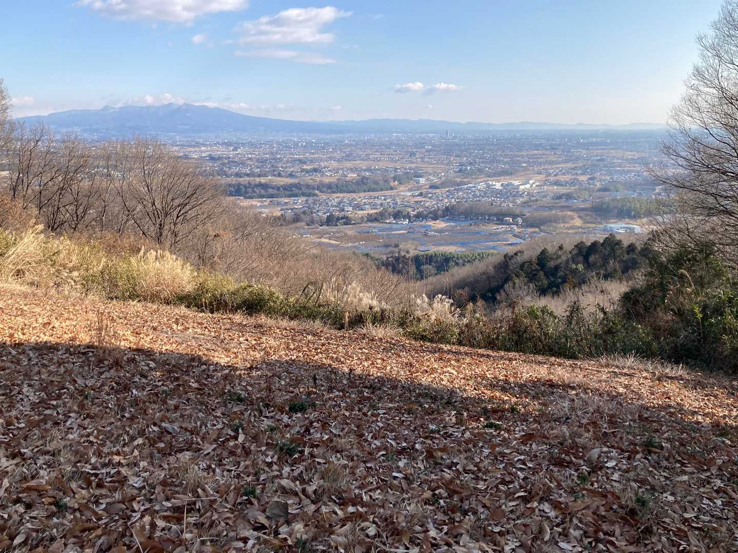山頂に着きました〜❗️
赤城山から前橋・高崎の街の眺めが良いんです♪