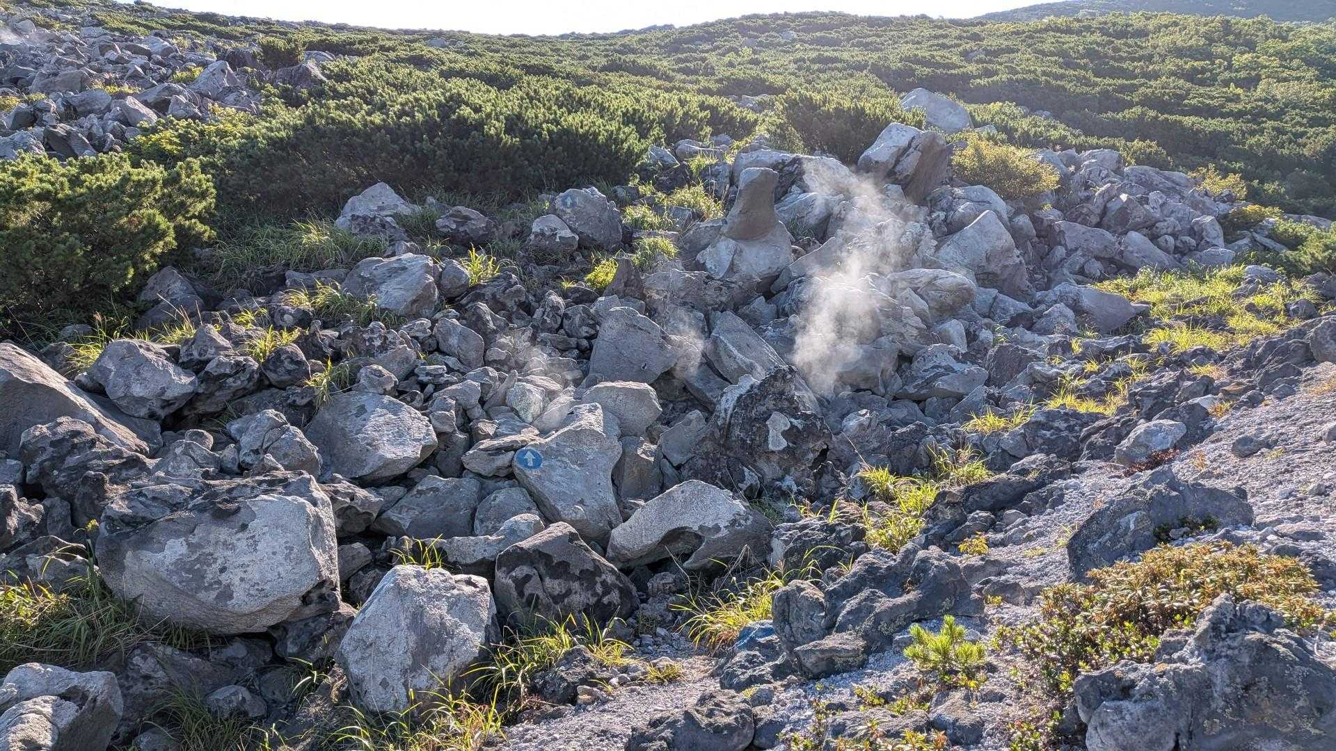 硫黄の香りが強くなってきた！
硫黄の香り大好きです😁