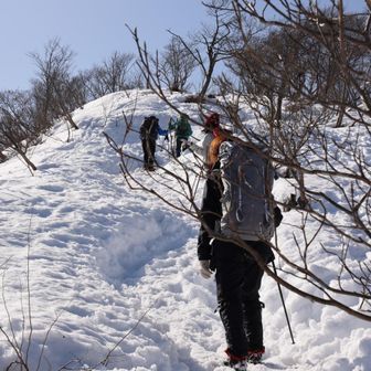 もうすぐ山頂です