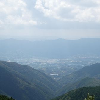 和歌山方向の眺望