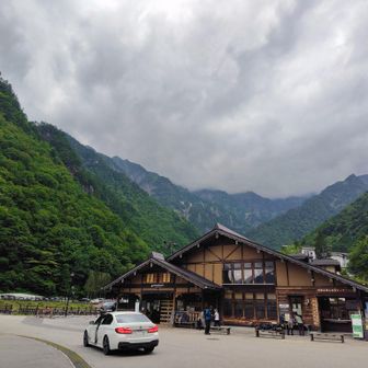 下山
ここに来ると夏だなぁと思う
駐車場がかなり増えたみたいだが駐車代がお高め😅