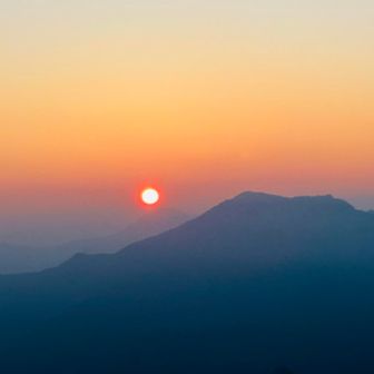まん丸ご来光🌄