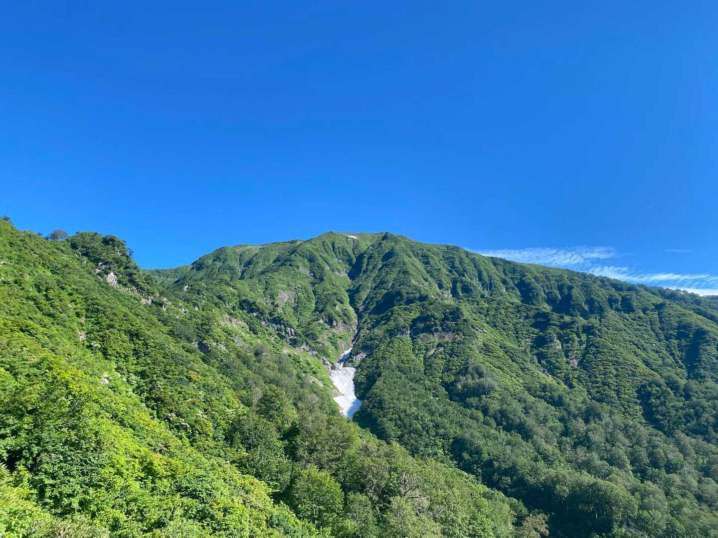 田子倉只見沢登山口-剣ヶ峰-浅草岳-鬼が面山-南岳-マイク 縦走コースの写真