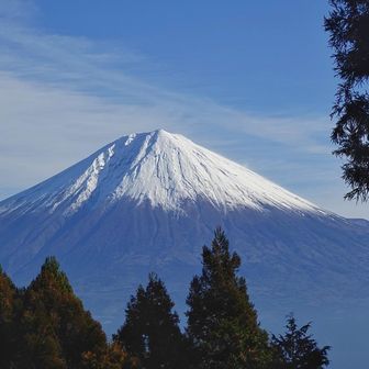 見納めて下山する。
夫が寒いと震え始めた😅