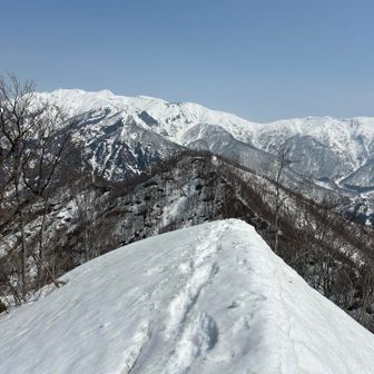 ナイフリッジの曲がり角