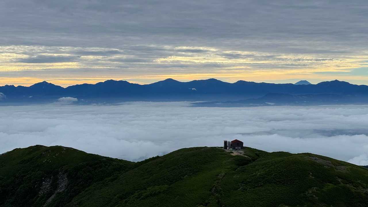 中央アルプス縦走（木曽駒ヶ岳〜空木岳） の写真 30