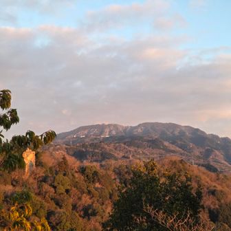 比叡山は冠雪してるね❄