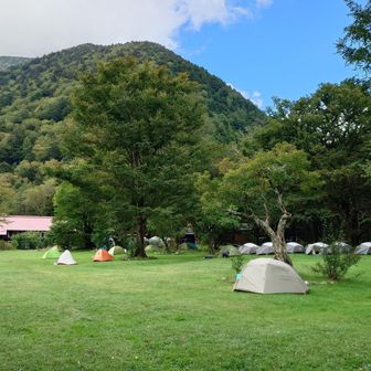 ここのテント場⛺️ロケーションいいね👍️