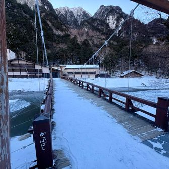 静か。冬しか見れない景色