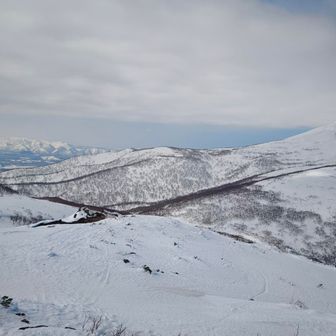 狩場山までは見えず