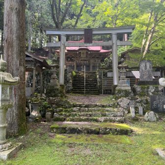 城峯神社に到着❗️⛩️
