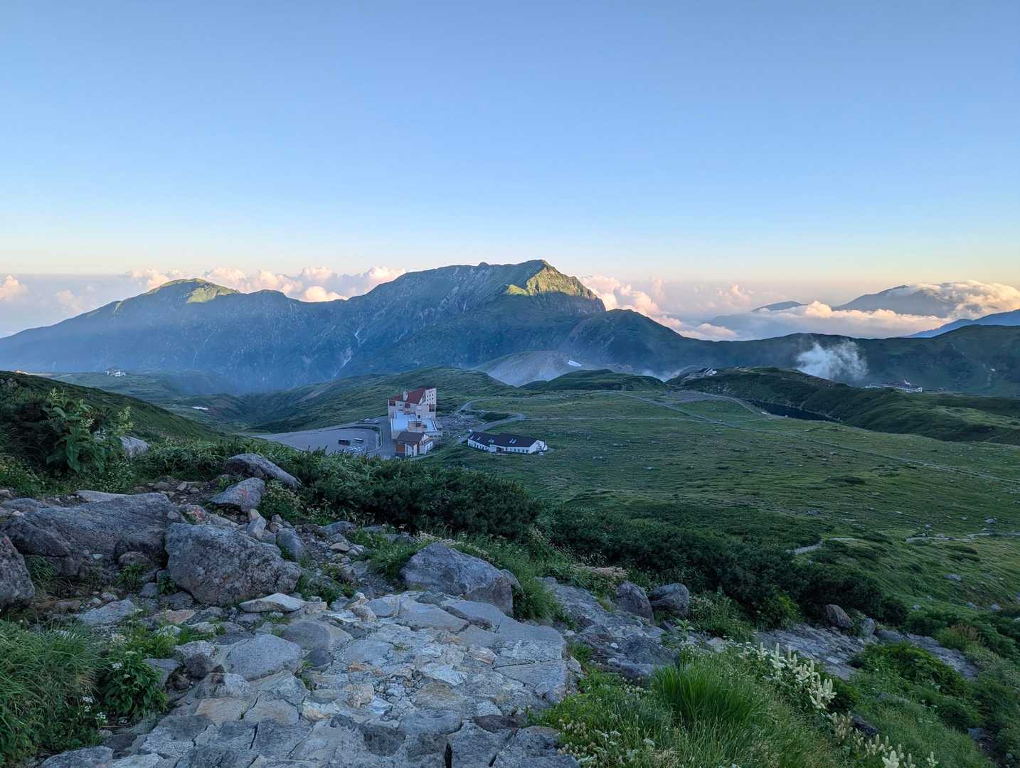室堂山へ向けての登りきつっ