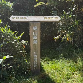小谷温泉分岐