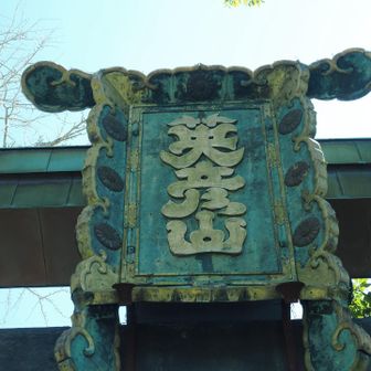 銅鳥居に戻ってきました。