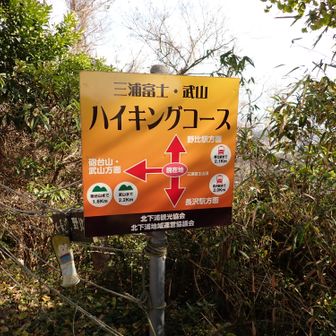 このオレンジがメインコースの看板