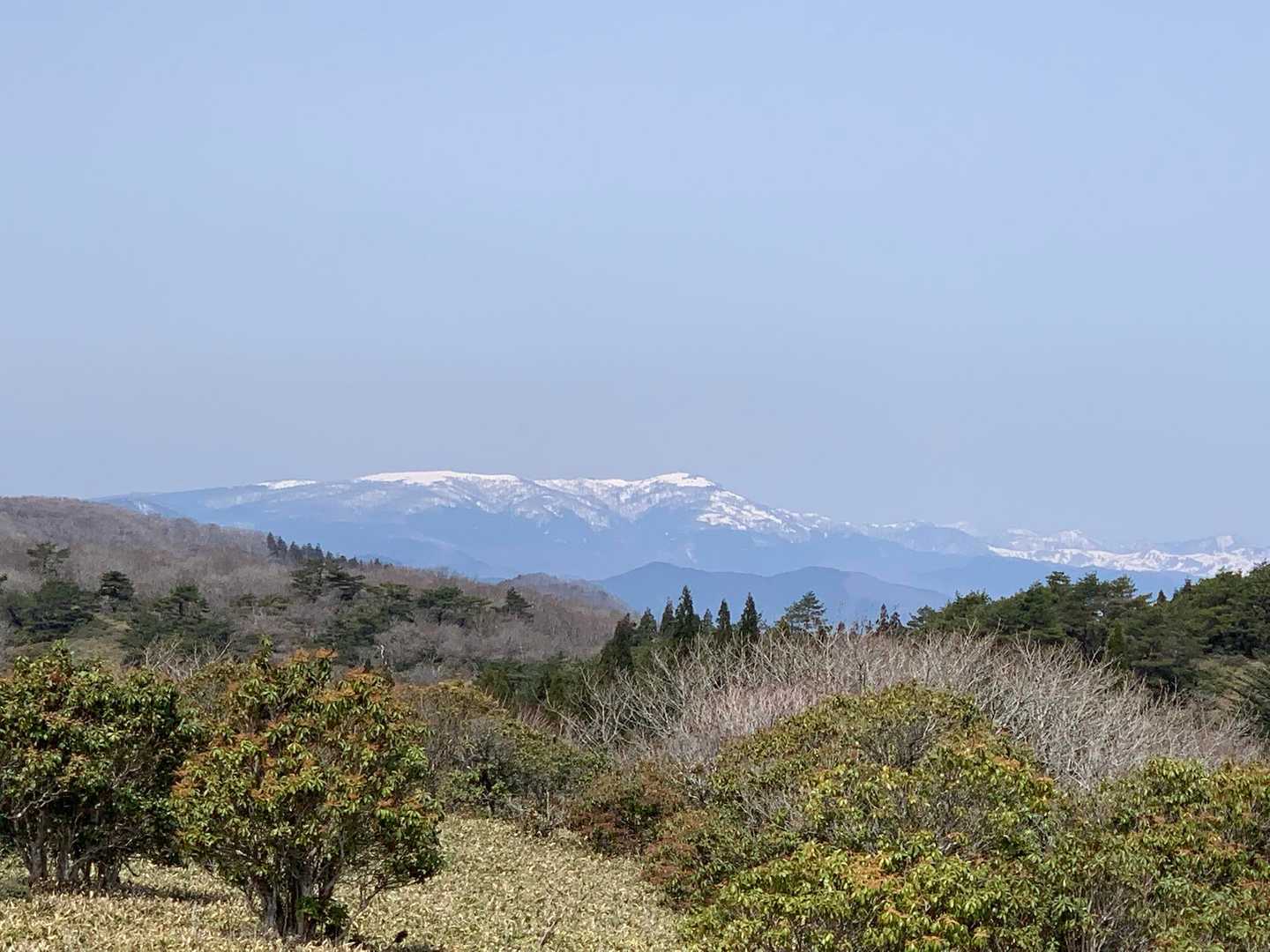 氷ノ山には雪❄️