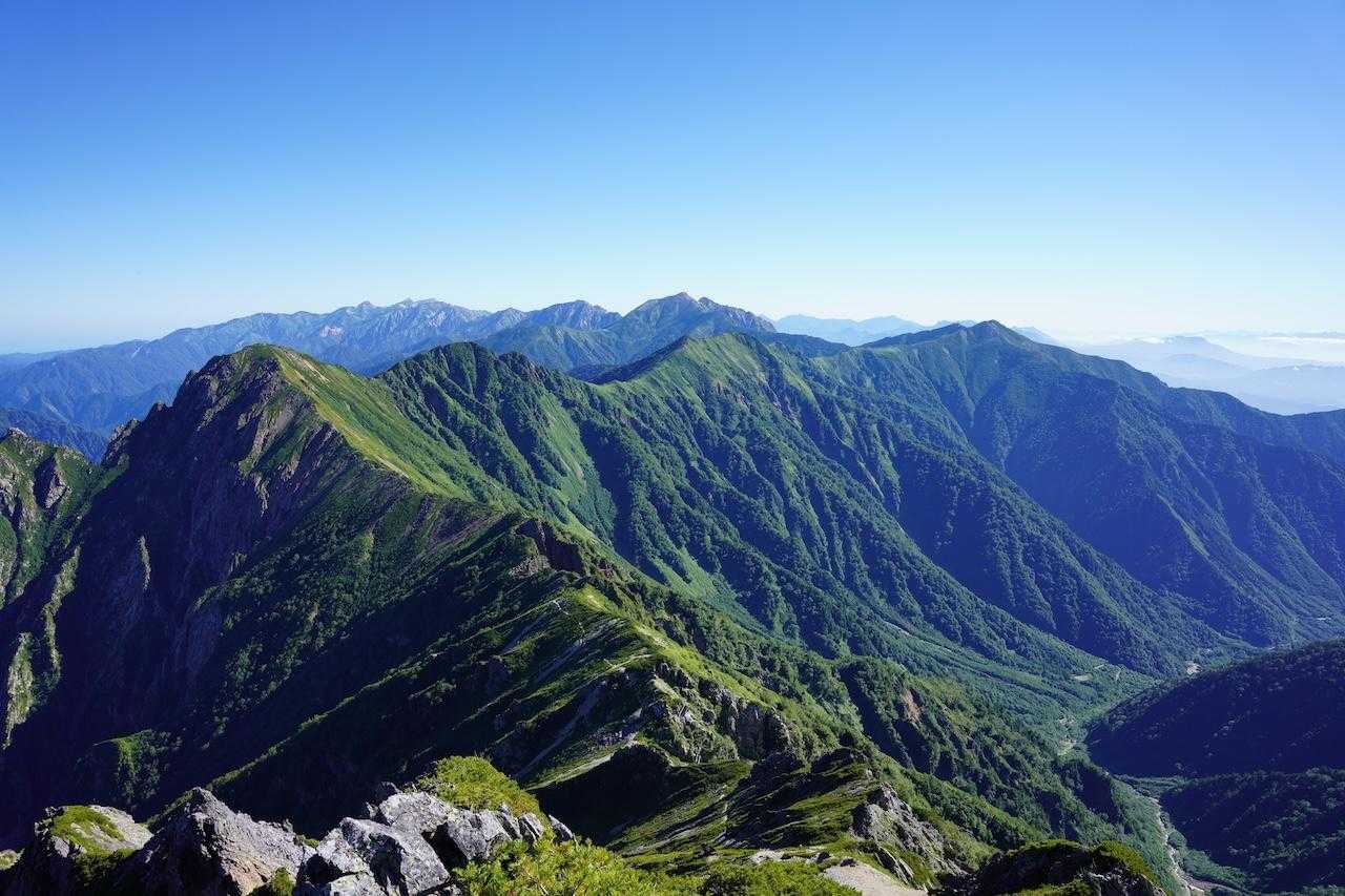 【JAPAN TRAIL】北アルプス縦走路⑦（爺ヶ岳 - 針ノ木岳）の写真