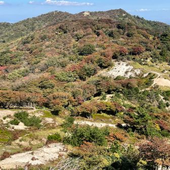 北仙香山から釈迦ヶ岳方面