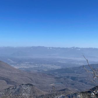 牧場が見えます