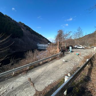 岩村ダムへ戻ってきました♪👍