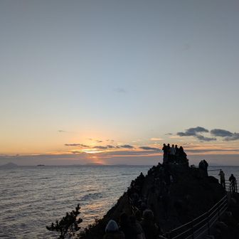 きれい…しかし初日の出さん、焦らし上手ですなw