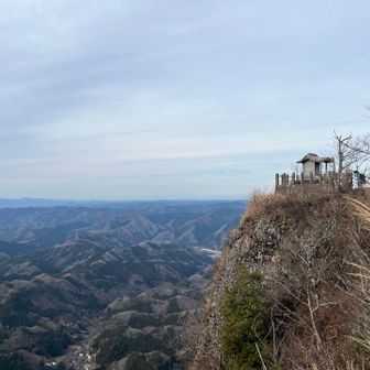 よくもまぁ、こんな崖っぷちに祠を建てたものです。