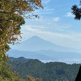高草山山頂から