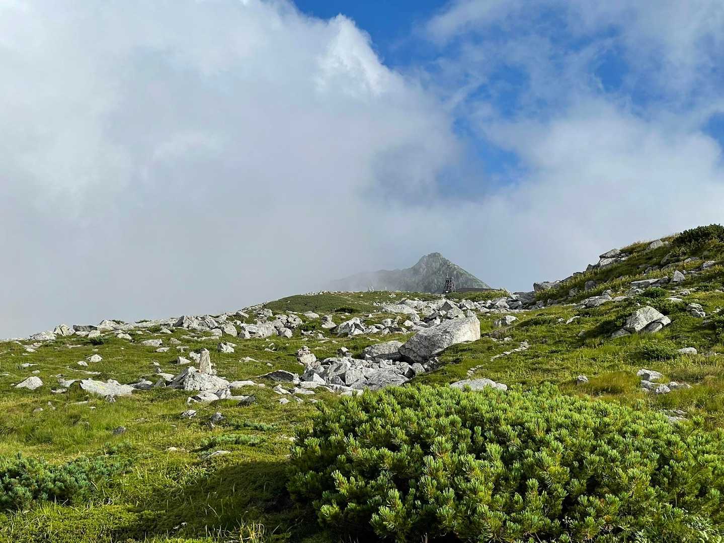 室堂登山口-浄土山-一ノ越 縦走コースの写真