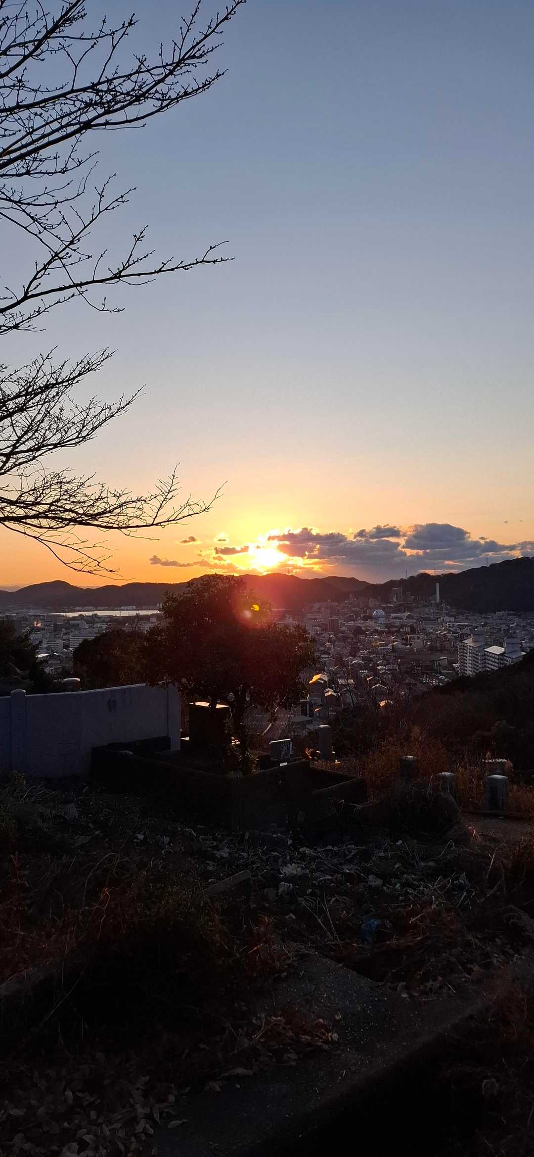 筆山登山口-皿ヶ峰-鷲尾山-烏帽子山 往復コースの写真