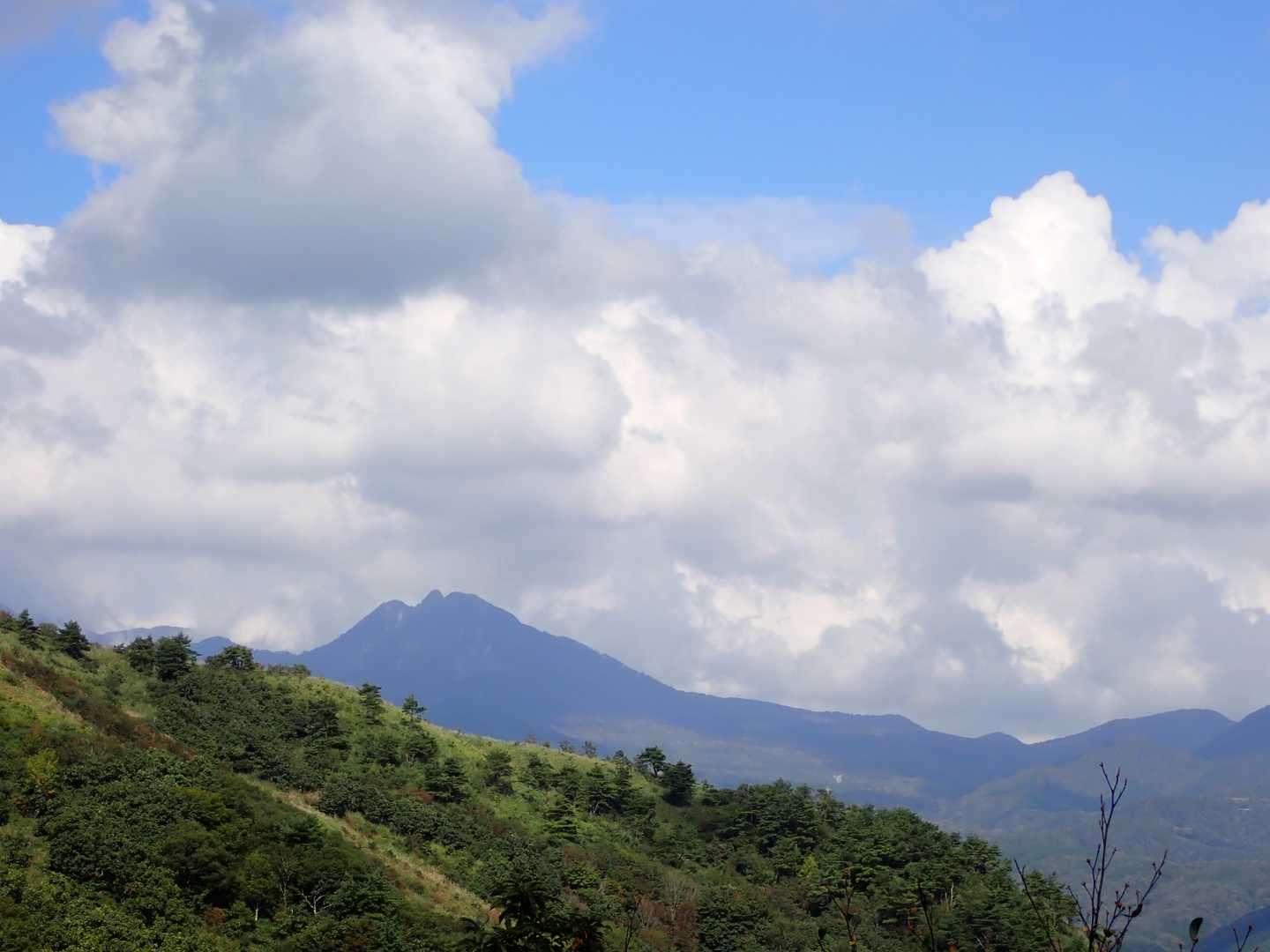 烏(烏ヶ山)も、ええ感じで見えてきたで！！