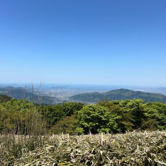福岡市内、玄界灘が一望