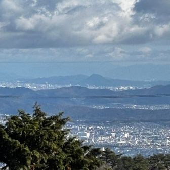 三上山が見えた！