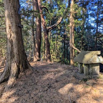 雨宮山に到着👍️
山頂の先に展望ポイントがあります🌟