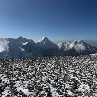 南八ヶ岳の山々