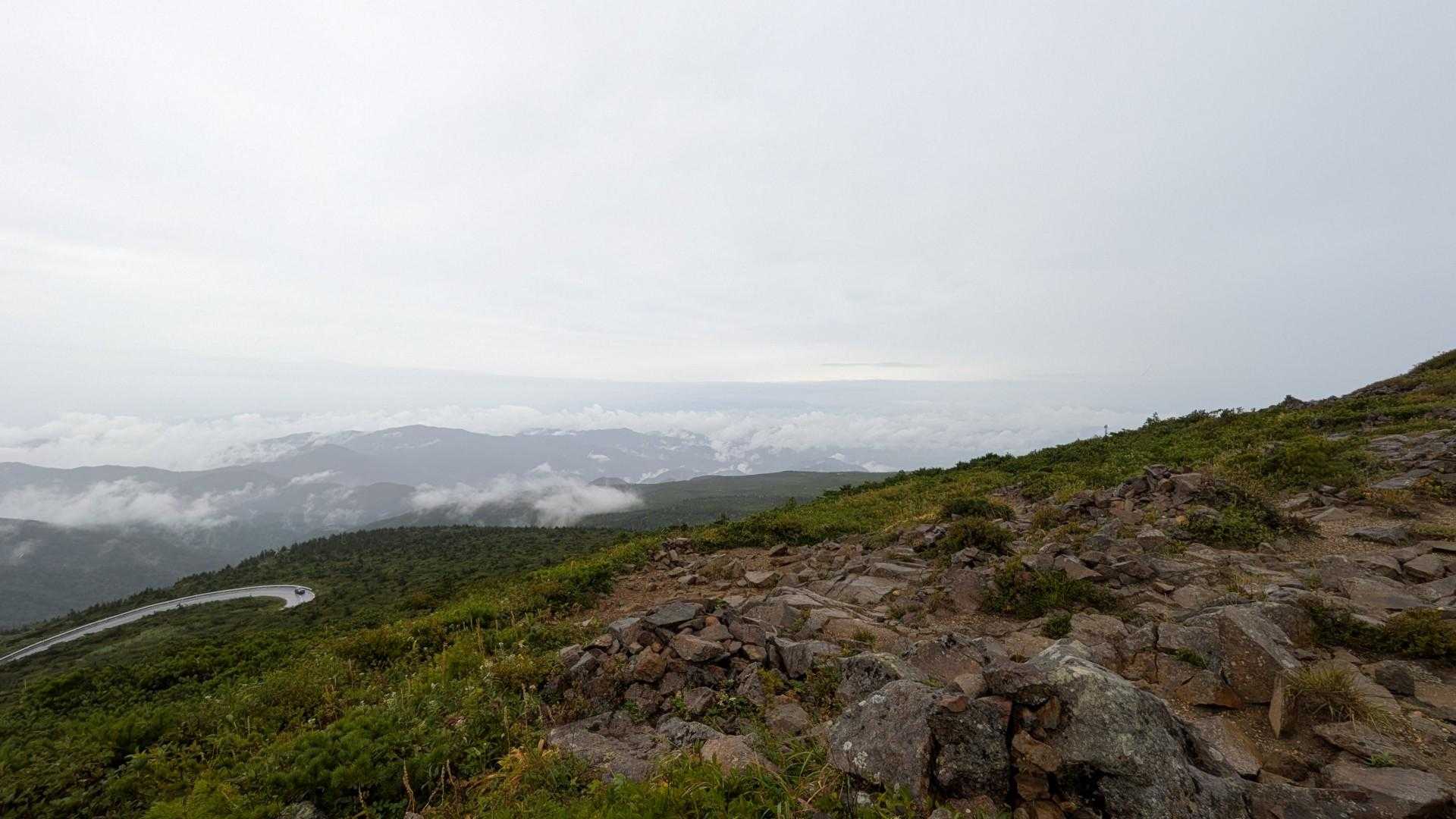 南側の景色
遠くの景色は見えません☁