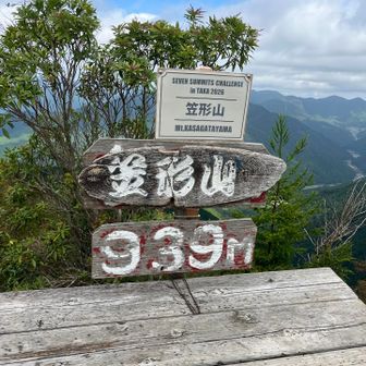 山頂到着！