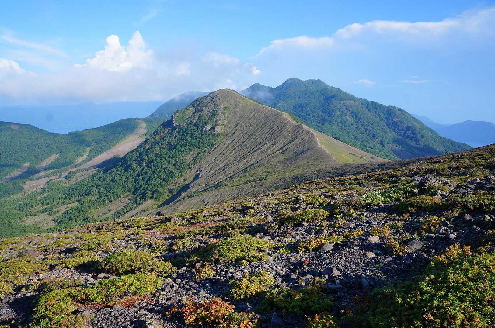 北山と風不死岳