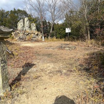 行者山　山頂付近